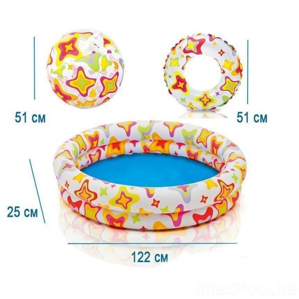 Бассейн надувной Intex 59460