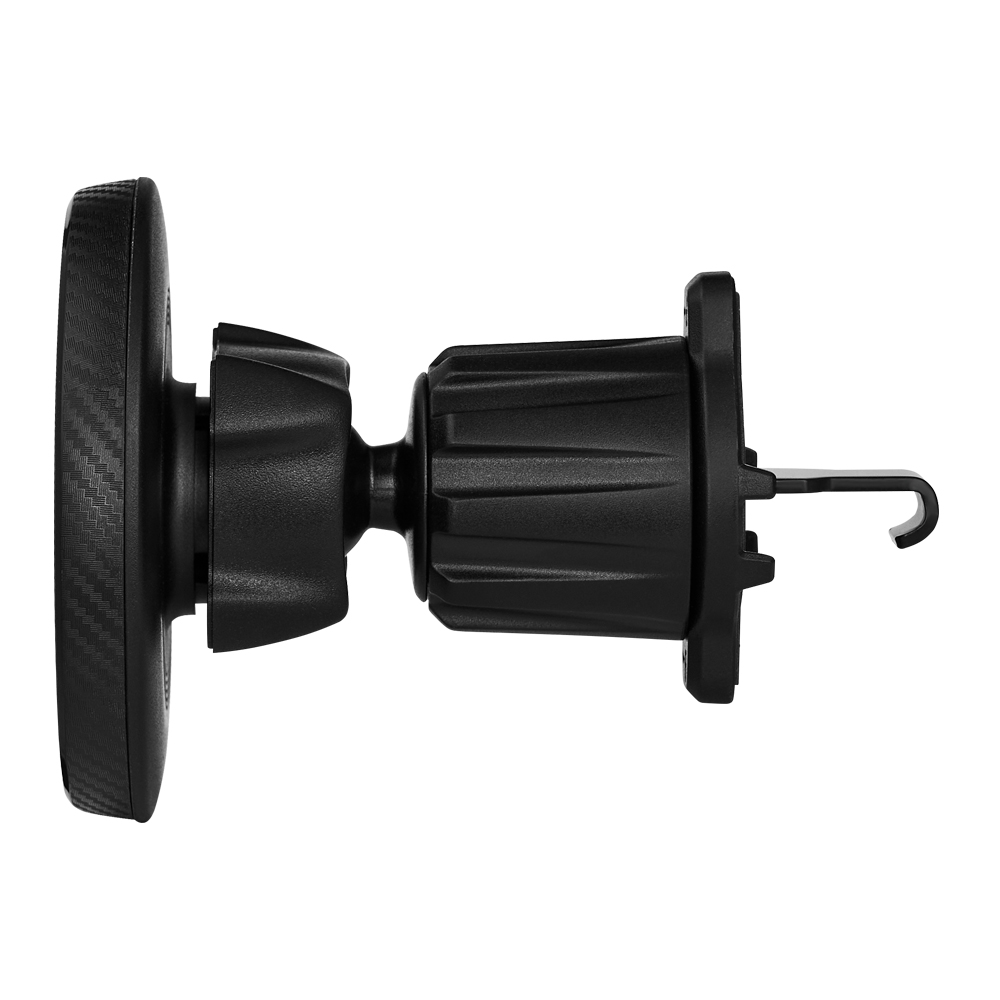 Тримач для телефона AirVent Ultra MagCircle на дефлектор, магнітний Magsafe Brevia чорний