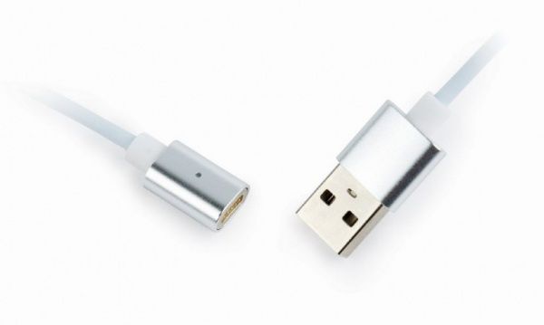 Кабель Cablexpert 1 м білий (CC-USB2-AMLM31-1M) USB 2.0 BM-тато/Lightning/Micro/Type-C USB 