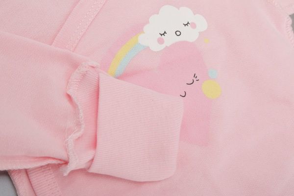 Боди Фламинго ясельный р.56 розовый 146-331 