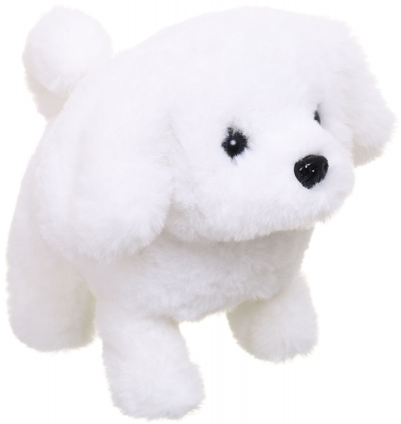 Іграшка інтерактивна MERX Limited цуценя біле 13х18х15 см MX0297328