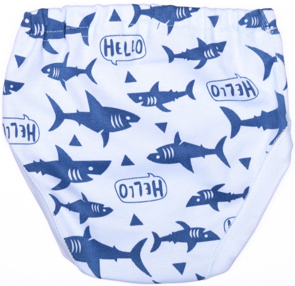 Трусы для мальчиков Татошка р.92 белый с синим 1105201АКГ 