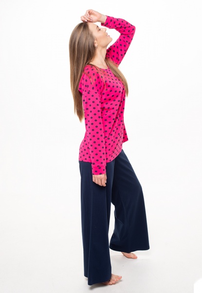 Піжама Роза 210537 2XL р. малиновий