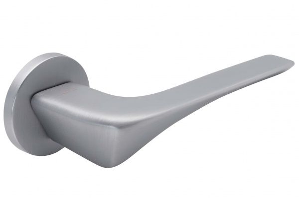 Ручка на розетці Linde A-2022 SC сатин хром