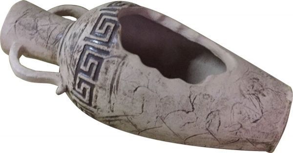 Горщик шамотний Амфора Аттика овальний 7л коричневий 