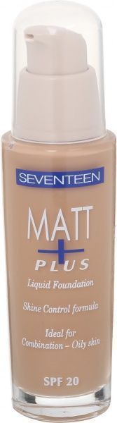 Тональный крем Seventeen Matt Plus Shine Control Foundation №05 30 мл
