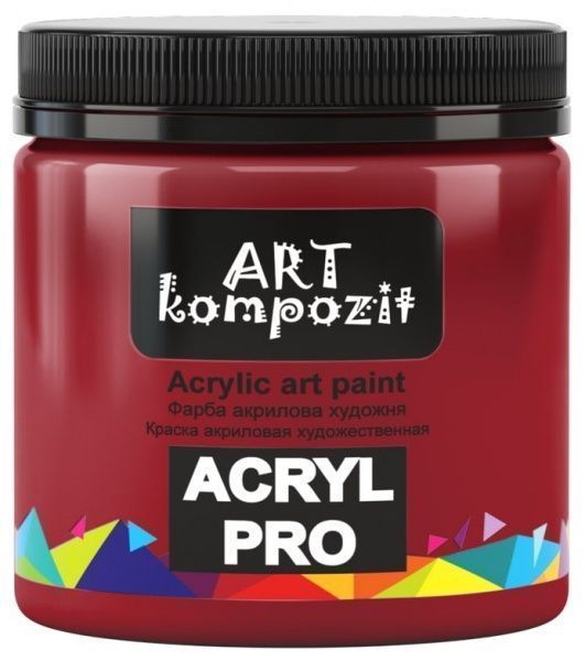 Краска акриловая 256 кадмий красный 430 мл ART Kompozit
