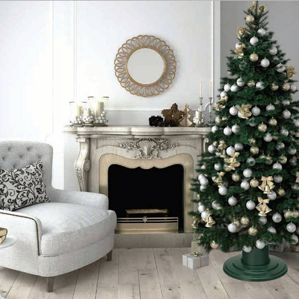 Подставка для елки Орбит зеленый 