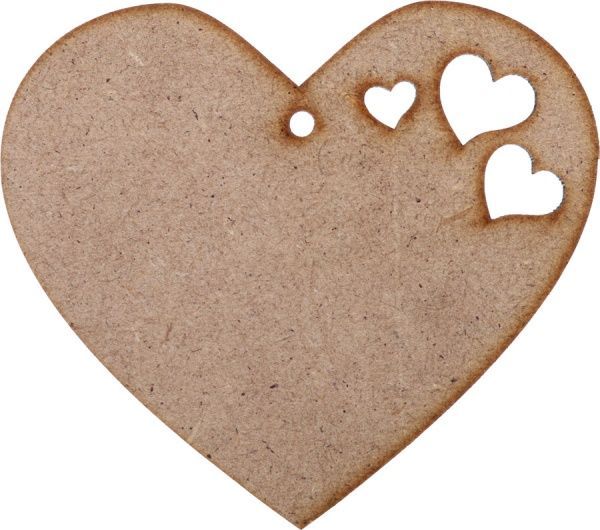 Набор для декупажа Сердце 2 3 шт. Аплі-Краплі 