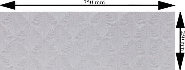 Плитка Emigres Вандер Брюсельс Бланко 25x75 