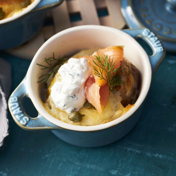 Набор кокотниц мини керамических 4 шт бирюза 40508-159-0 Staub