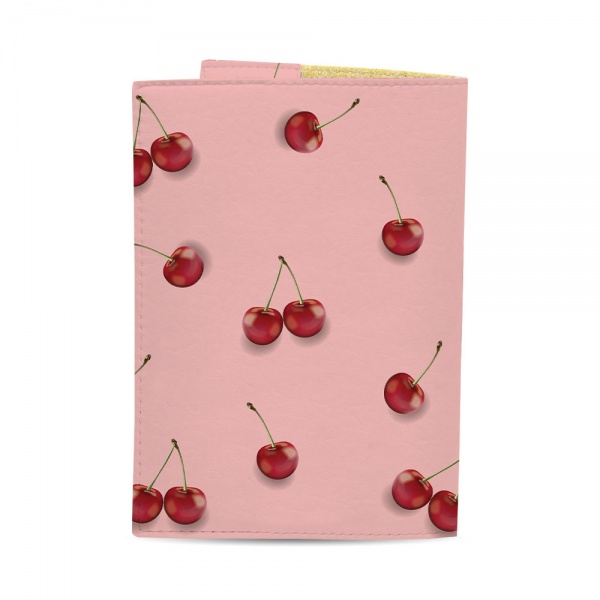 Обкладинка для паспорта Just Cover! Вишня 