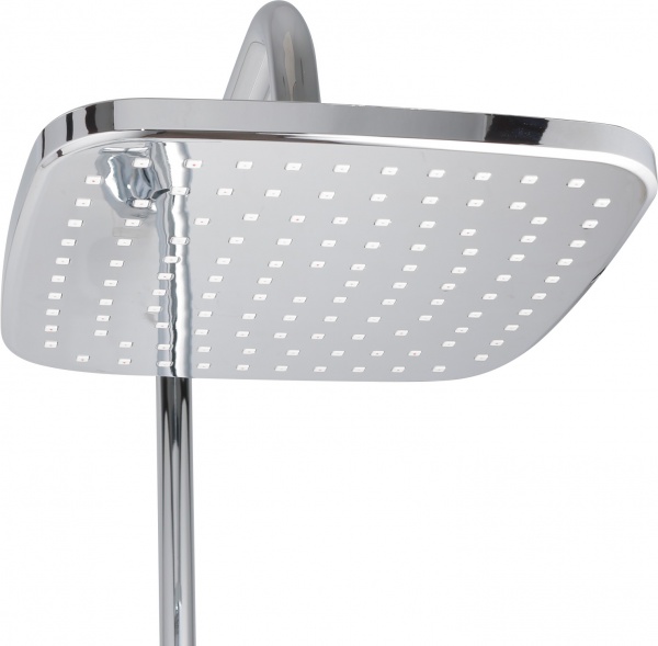 Душевая система EGO Smart new со смесителем для ванны и полкой для гигиенических средств