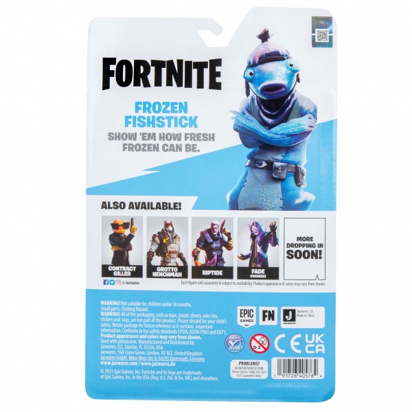 Фигурка коллекционная Fortnite Solo Mode Core Figure Frozen Fishstick S9 10 см. FNT0801 