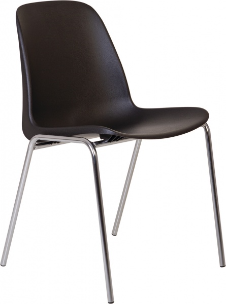 Стул Nowy Styl BESTA CHROME PACK 60 (CH) BLACK черный 