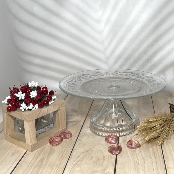 Тортниця Ghalib PYRAMID GLASS 