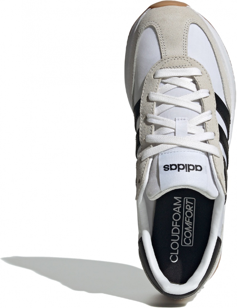 Кросівки жіночі демісезонні Adidas RUN 72 IH8594 р.42 білі із сірим