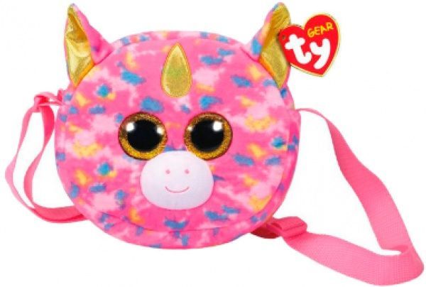 Сумочка-рюкзак TY Единорог Fantasia 20 см