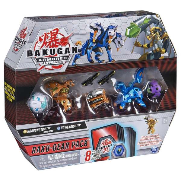 Ігровий набір Spin Master Bakugan.Armored Alliance: чотири бакугани в асортименті SM64444 
