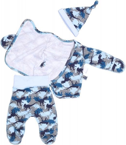 Комплект Маленькие люди 4501-110 синій р.56-62 