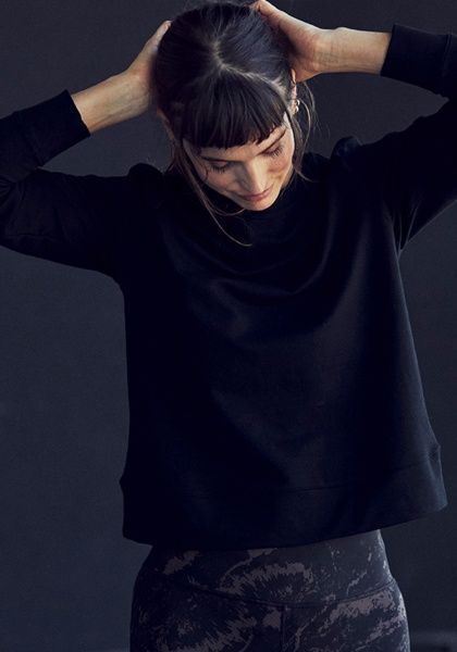 Футболка Casall Attitude Long Sleeve 20468-901 38 чорний