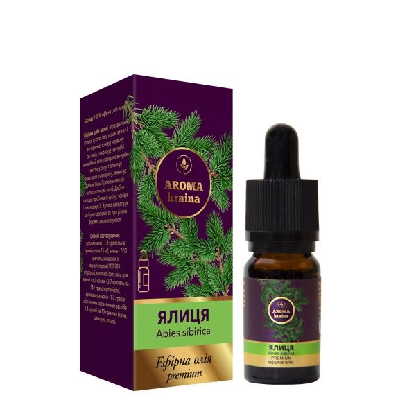 Эфирное масло Aroma kraina Премиум Пихта 10 мл 