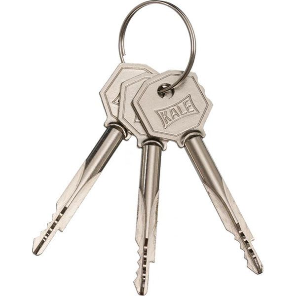 Дверной замок входной Kale 156F хром