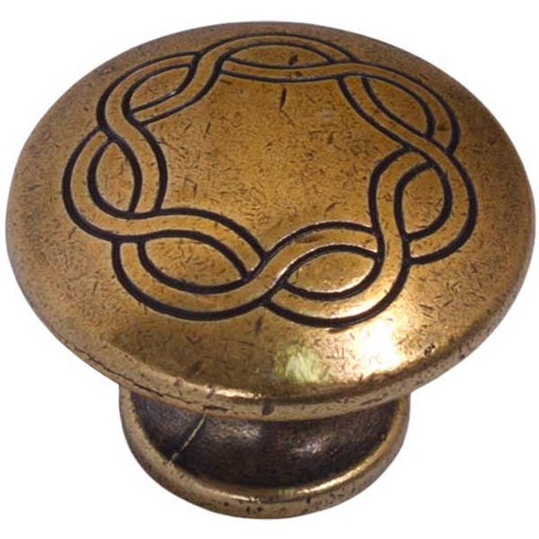 Мебельная ручка кнопка Bosetti Marella 31396 золотой