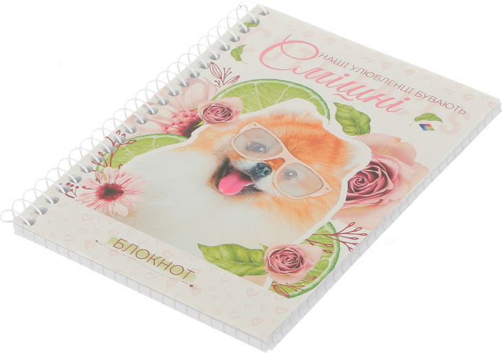 Тетрадь школьная А6 на пружину 60 листов в клеточку