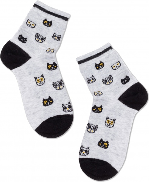 Носки унисекс Conte-Kids 21С-90СПЕ 658 р.22 светло-серый 