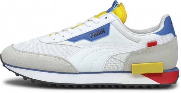 Кроссовки Puma Future Rider Neon Play 37338308 р.UK 5,5 белый