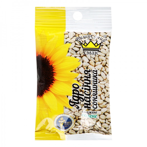Семена подсолнечника ВИШУКАНИЙ СМАК жареные соленые 160 г