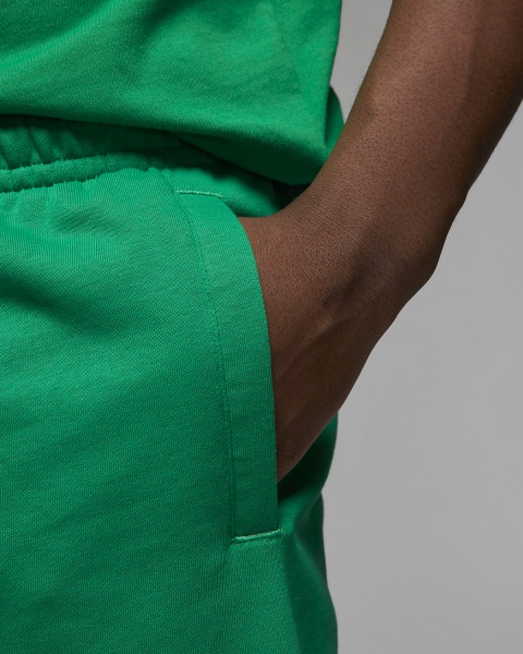 Шорты Nike M J ESS FLC HBR SHORT DX9667-310 р. XL зеленый