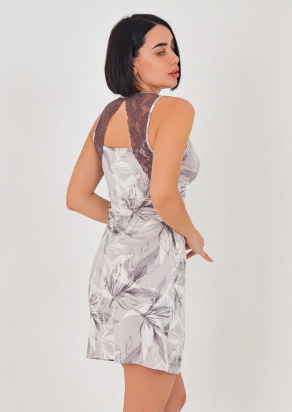 Ночная рубашка Roksana MERLIN №624/60768 р.L коричневый