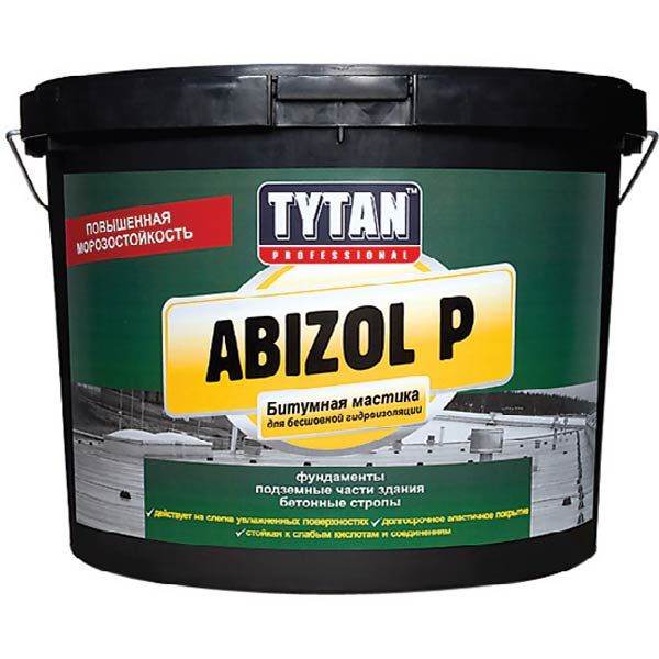 Мастика бітумна Abizol P Tytan professional 18 кг