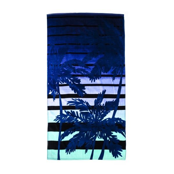Полотенце Пальмовые ветки 75x150 см разноцветный Home Line 