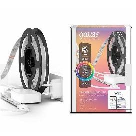 Лента светодиодная Gauss Smart Home RGBW CCT+DIM (3 м/уп.) 12 Вт IP20 разноцветный (RGB) 5010122 