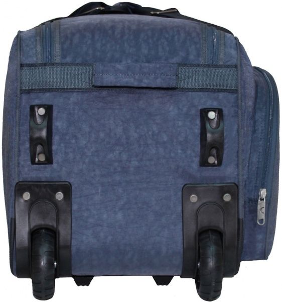 Сумка дорожная на колесах Bagland 36470 68 л синий Мілан 