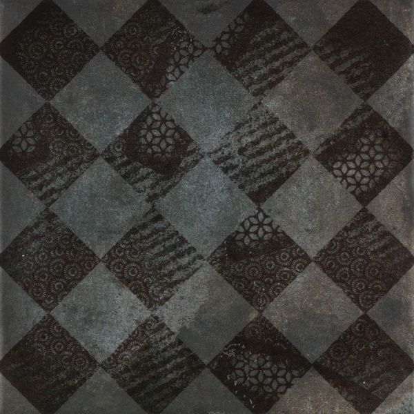 Плитка TAU Ceramica Terracina Black Decor 22,3x22,3 