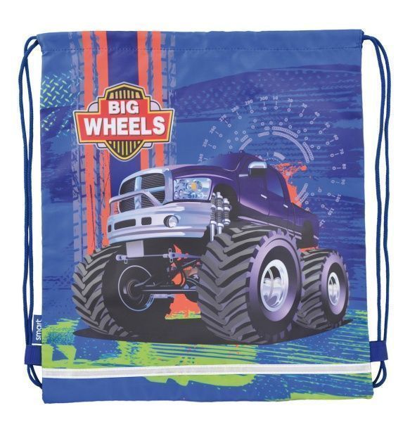 Сумка-мішок Smart SB-01 Big Wheels карамельне яблуко (556110) 