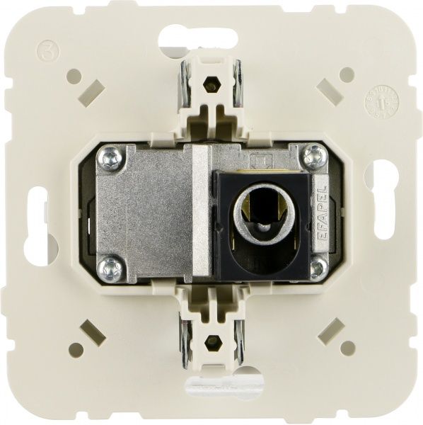 Розетка TV+R+SAT кінцева Efapel Logus білий 21543 TGE