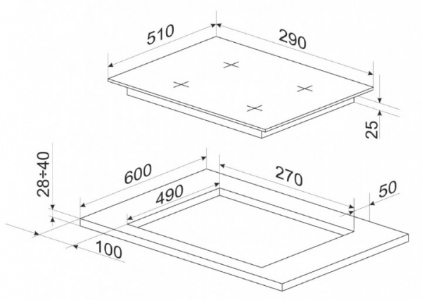 Варочная поверхность Hansa BHEI301077