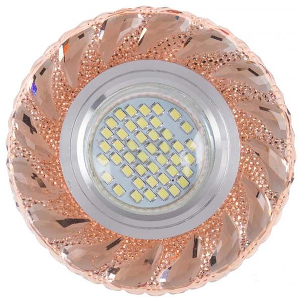 Светильник точечный LightMaster с LED-подсветкой GU5.3 4000 К чайный CL7090 чайний 