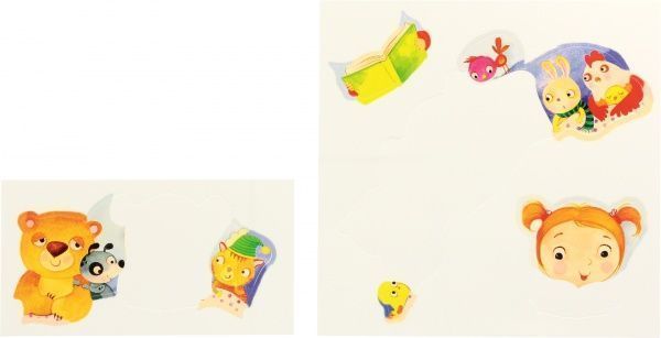 Набір 3D картина-аплікація Rosa Kids Вечірня казочка 