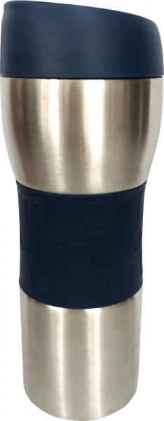 Термочашка Flora blue 400 мл Flamberg Smart Kitchen