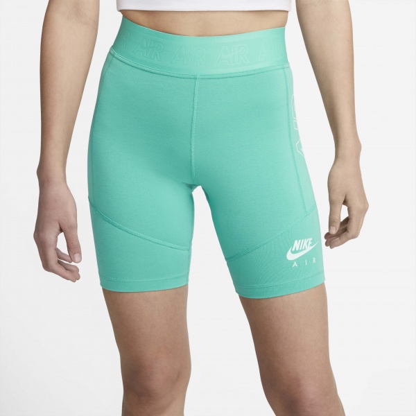 Шорты Nike W NSW AIR BIKE SHORT DM6055-392 р. XS бирюзовый