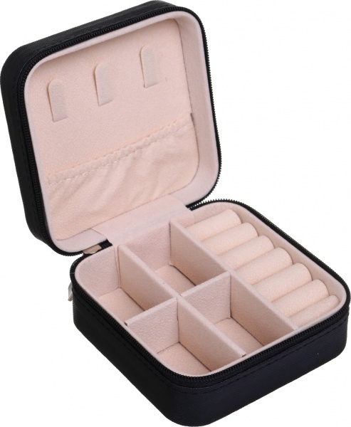 Шкатулка для украшений Royal tiny 10х10х5 см черная