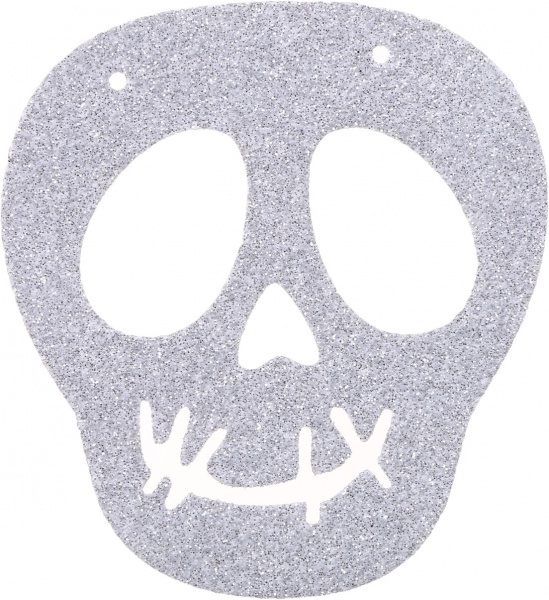 Декоративное изделие гирлянда Череп 2 м