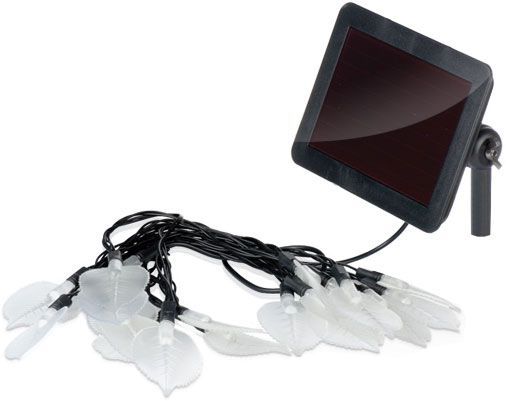 LED-гірлянда на сонячній батареї Wolta Leaves IP44 прозорий 