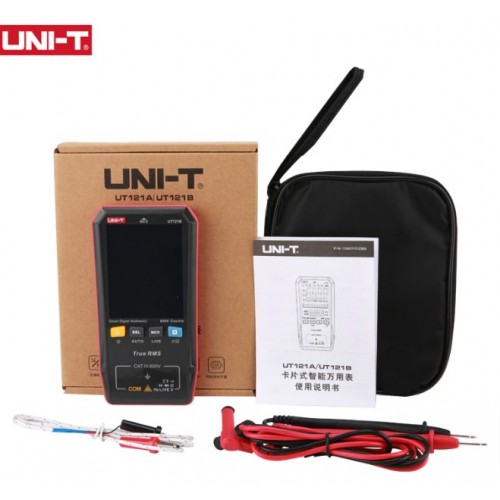 Мультиметр цифровой UNI-T цифровой автоматический мультиметр утльтратонкий UNI-T UT-121A